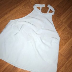 Light Blue Halter Top